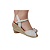 SANDÁLIA ANABELA SANTORINI OFF WHITE SALTO 5,5 CM - Imagem 1