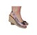 ESPADRILLE ANABELA IBIZA OLD SIVER SALTO 5,5 CM - Imagem 1