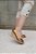 ESPADRILLE ANABELA CAPRI AGED BRONZE SALTO 5,5 CM - Imagem 4