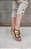 SANDÁLIA ESPADRILLE ANABELA ROMA HAVANA SALTO 5,5 CM - Imagem 2