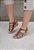 SANDÁLIA ESPADRILLE ANABELA ROMA HAVANA SALTO 5,5 CM - Imagem 3