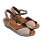 ESPADRILLE SANTORINI BEGE SIENA / CAPPUCCINO SALTO 3,5 CM - Imagem 4