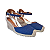 ESPADRILLE ANABELA IVI MARINHO SALTO 5,5 CM - Imagem 2
