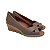 ESPADRILLE CAPRI TAUPE SALTO 3,5 CM - Imagem 2