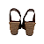 Espadrille Anabela Bali Slim Taupe salto 5,5 cm - Imagem 5