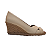 Espadrille Anabela Capri Baunilha salto 5,5 cm - Imagem 1