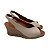 Espadrille Anabela Bali Slim Baunilha salto 5,5 cm - Imagem 3
