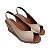 Espadrille Anabela Bali Slim Baunilha salto 5,5 cm - Imagem 4