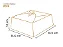 PD23 -26 Natal - Embalagem para Bolos Natal Vermelha - 1,5KG e 2,0KG (pcte 10 uni) - Imagem 5