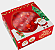 PD66 Vermelha - Embalagem de Natal  Vermelha- Kits e Tortas - (pcte 10 uni) - Imagem 1