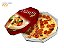 KIT PZ1 e PZ2 - Embalagem para Pizza ( 25 tampas e 25 bases ) - Imagem 2
