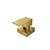 ACABAMENTO REGISTRO BASE DECA 1/2 e 3/4 e 1 (PEQUENO) - DOURADO ESCOVADO - COLOR FLAUNT - Imagem 1