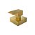 ACABAMENTO REGISTRO BASE DOCOL 1.1/4' e 1.1/2' (GRANDE) - DOURADO ESCOVADO - COLOR FLAUNT - Imagem 1