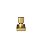 ACABAMENTO REGISTRO BASE DECA 1/2 e 3/4 e 1 (PEQUENO) - DOURADO FOSCO - COLOR DOM - Imagem 1