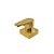 ACABAMENTO REGISTRO BASE DOCOL 1/2 e 3/4 e 1 (PEQUENO) - DOURADO ESCOVADO - COLOR LED - Imagem 1
