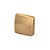 ACABAMENTO PARA VÁLVULA DE DESCARGA UNIVERSAL DOURADO FOSCO - Imagem 1