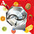 Cortador Ralador Fatiador Manual Alimentos Fruta Legume Inox - Imagem 1