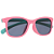 oculos de sol infantil flexível buba rosa/verde 3-5 anos - Imagem 2