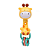 Brinquedo musical girafinha buba - Imagem 1