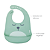 Babador de silicone infantil gumy buba verde - Imagem 2