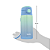Garrafa térmica infantil buba 400ml azul e verde - Imagem 5