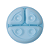 Pratinho em silicone com ventosa infantil buba azul - Imagem 6