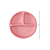 Pratinho em silicone com ventosa infantil buba rosa - Imagem 5