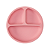 Pratinho em silicone com ventosa infantil buba rosa - Imagem 1