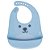 Babador de silicone infantil gumy azul - Imagem 1