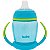 copo infantil de treinamento com alça removível 250ml buba azul - Imagem 1