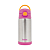Garrafa térmica infantil em inox buba 400ml rosa - Imagem 1