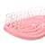 Escova de cabelo flexi comfort rosa buba - Imagem 4