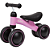 Bicicleta de equilibrio 4 rodas rosa buba - Imagem 2
