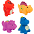 Bichinhos para Banho Dino Buba - Imagem 1