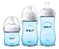 Kit de Mamadeiras Pétala 3.0 125ml + 260ml + 330ml Avent azul - Imagem 2