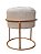 Puff Banqueta Redondo Provador Boutique Camarim Conforto - Imagem 5