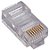 Conector Rj45 Cabo Rede Lan Plug Ethernet - Imagem 2