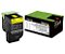 Cartucho de Toner Lexmark 70C80Y0 Amarelo | 708Y | CS510de Original - Imagem 1