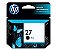 Cartucho HP 27 preto Original (C8727AB) Para HP Deskjet 3848, 3743, 3744 CX 1 UN - Imagem 1