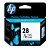 Cartucho HP 28 Colorido Original (C8728AL) Para HP Deskjet 3848, 3743, 3744 CX 1 UN - Imagem 1