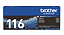 Cartucho toner para Brother, Preto, TN116BR, Brother - CX 1 UN Original tn116 - Imagem 1