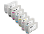 Kit 7 Cartuchos HP 831A Original CMYK + Cartucho HP Latex 831 Otimizador de Tinta 775ML CZ706A - Imagem 1
