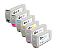 Kit 6 Cartuchos HP 831A Original CMYK, CLT MLT Latex 775ml 310 | 330 | 360 831 - Imagem 1