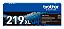 Cartucho de Toner TN219XLBKBR de alto rendimento, Preto, Brother - Imagem 1
