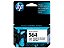 Cartucho HP 564 Preto Fotografico 3,5ml Original (CB317WL) Para HP Photosmart C309g, B210a, C5324, Deskjet 3526, Officejet 4622, 4620 CX 1 UN - Imagem 1