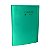 Pasta Catálogo Clearbook Yes com 20 envelopes plásticos - verde - Imagem 1