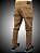 Calça Jeans Masculina Skinny Alfaiataria Jerry Marrom. - Imagem 3