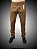 Calça Jeans Masculina Skinny Alfaiataria Jerry Marrom. - Imagem 5