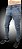 Calça Slim Fit Triple Stitching Jeans Destroyer Blue Stone. - Imagem 3