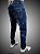 Calça Slim Fit Triple Stitching Jeans Destroyer Blue Stone Tie Dye Rasgada. - Imagem 5